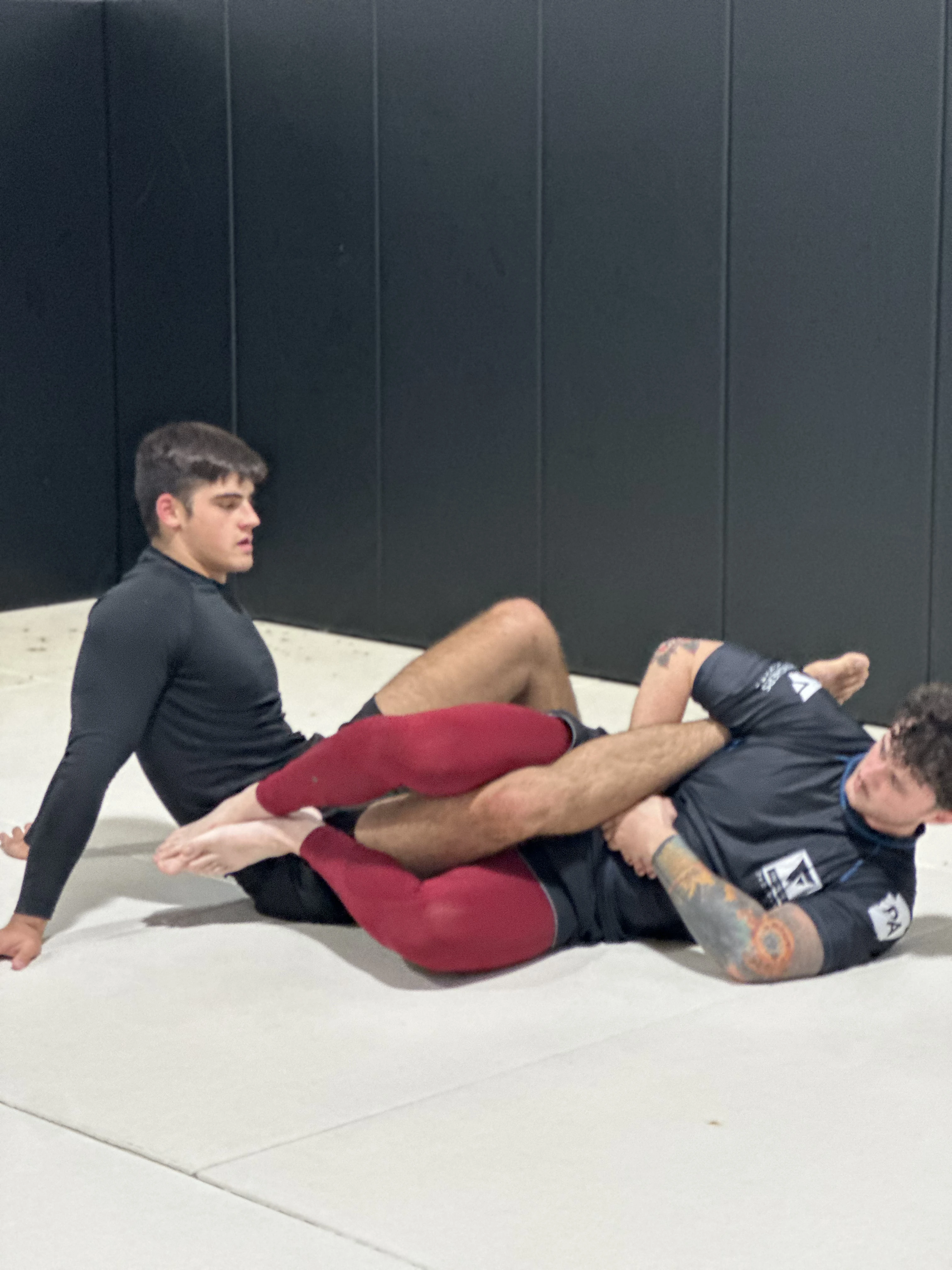 No-gi grappling at Zombie BJJ Allentown