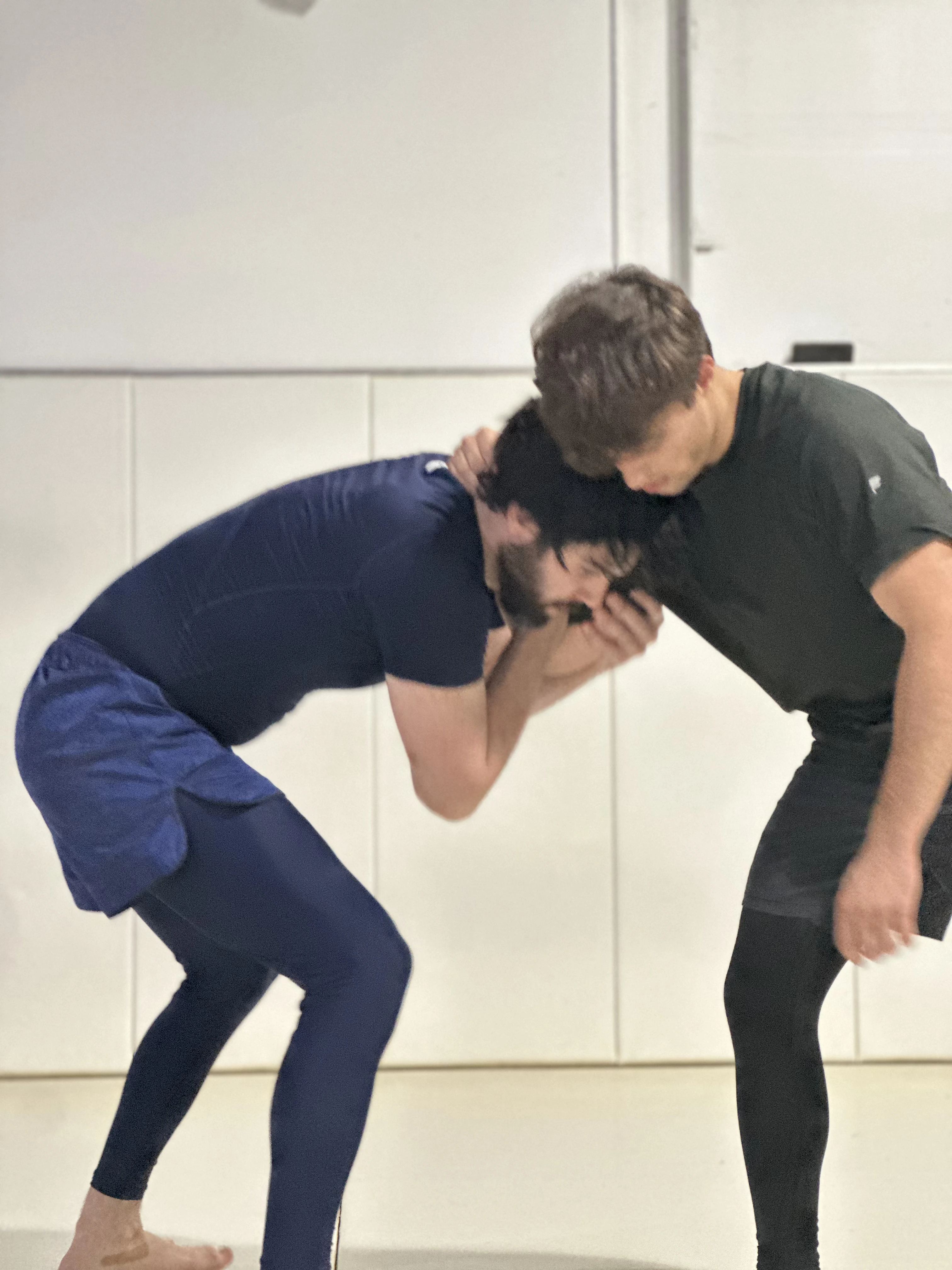 Muay Thai clinch training at Zombie BJJ