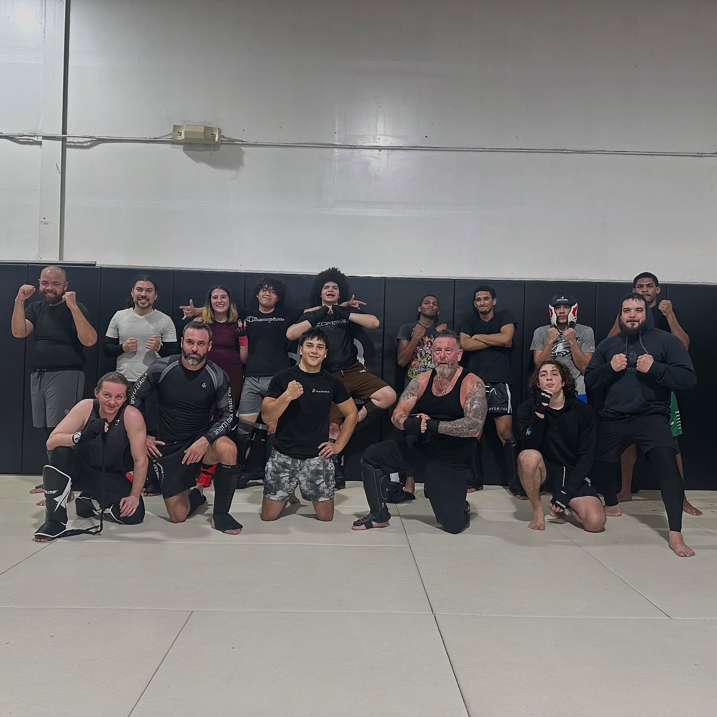 Muay Thai and kickboxing class at Zombie BJJ Allentown PA