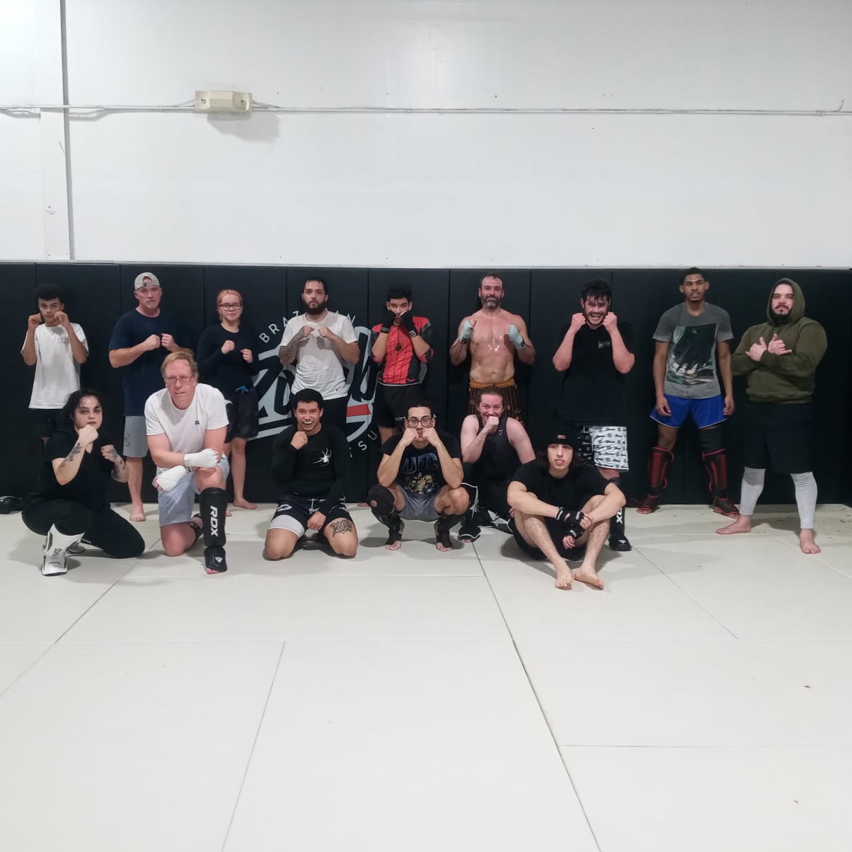 Muay Thai and kickboxing class at Zombie BJJ in Allentown, PA