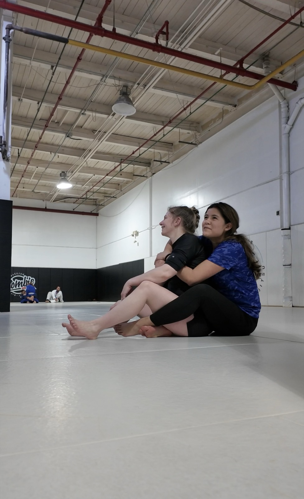 Women's Brazilian Jiu Jitsu class at Zombie BJJ Allentown PA
